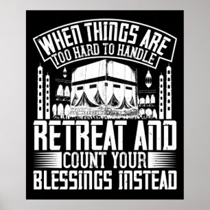 Affiche Islam - Quand Les Choses Sont Trop Difficiles À Gé