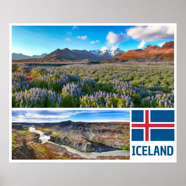 Affiche Islande (Devant)