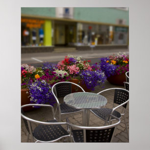 Affiche Islande, Akureyri. Vue de l'activité principale