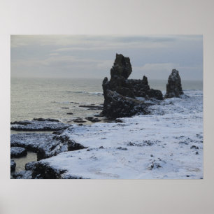 Affiche Islande Londrangar