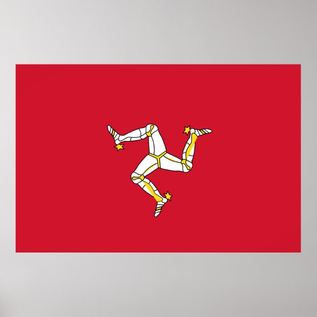 Affiche Isle of Man flag  (Devant)