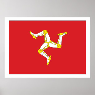 Affiche Isle of man Flag