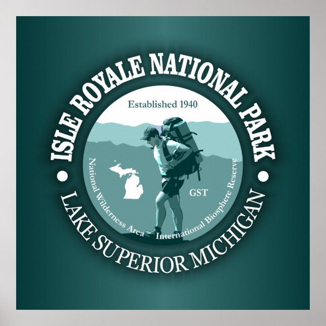 Affiche Isle Royale NP (Devant)