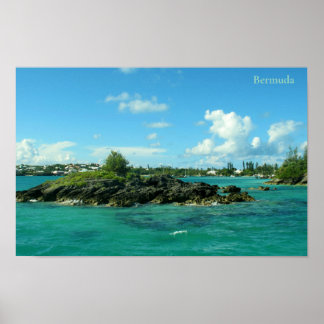 Affiche Islet en Mangrove Bay, Bermudes