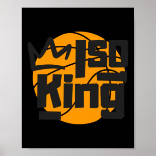 Affiche Isolement du basket-ball King One Man Show