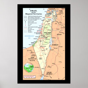 Affiche Israël - Comprendre Les Différends Liminaires