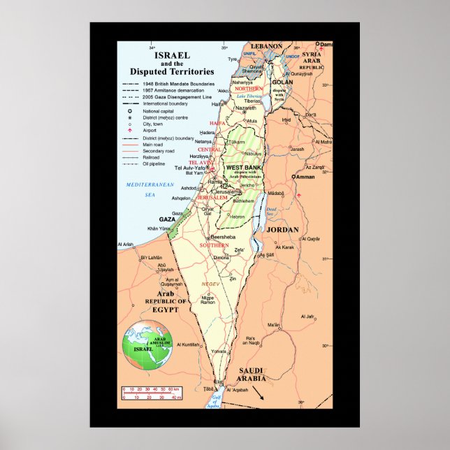 Affiche Israël - Comprendre Les Différends Liminaires (Devant)