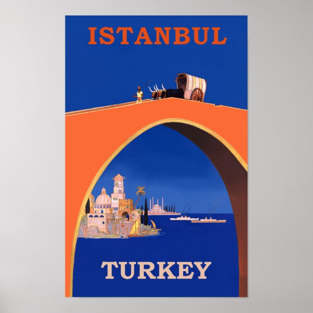 Affiche Istanbul, Turkey (Devant)
