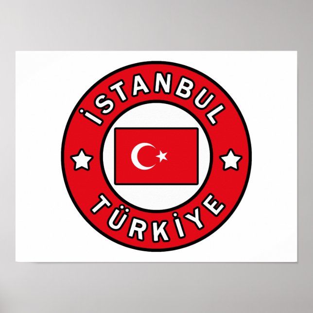 Affiche Istanbul Turkiye (Devant)