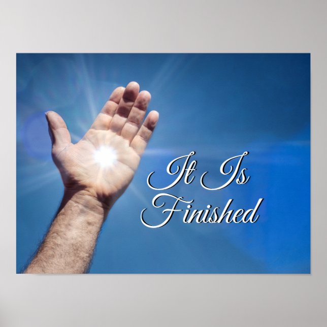 Affiche It Is Finished (Devant)