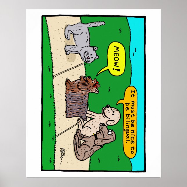 Affiche It must be nice (Devant)