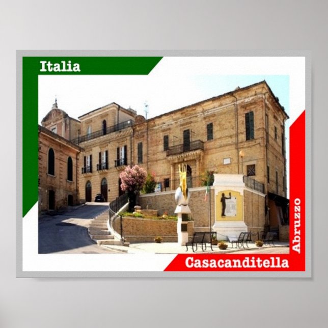 Affiche Italie - Abruzzes - Casacanditella - (Devant)