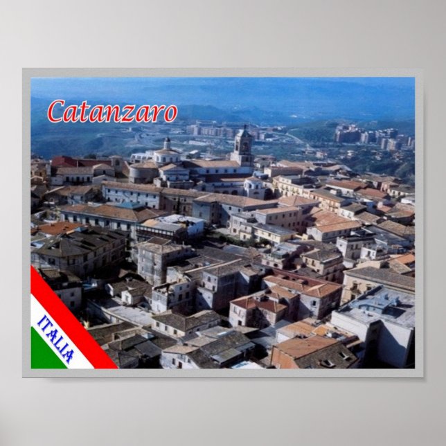 Affiche Italie - Calabre - Catanzaro - (Devant)