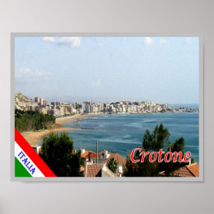 Affiche Italie - Calabre - Crotone -