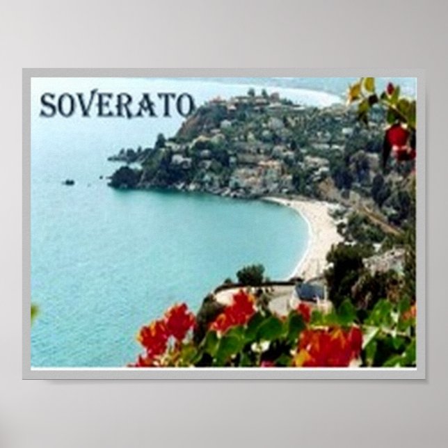 Affiche Italie - Calabre - Soverato - (Devant)