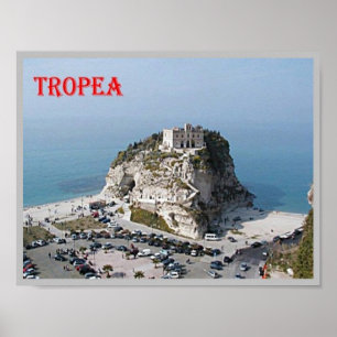 Affiche Italie - Calabre - Tropea -