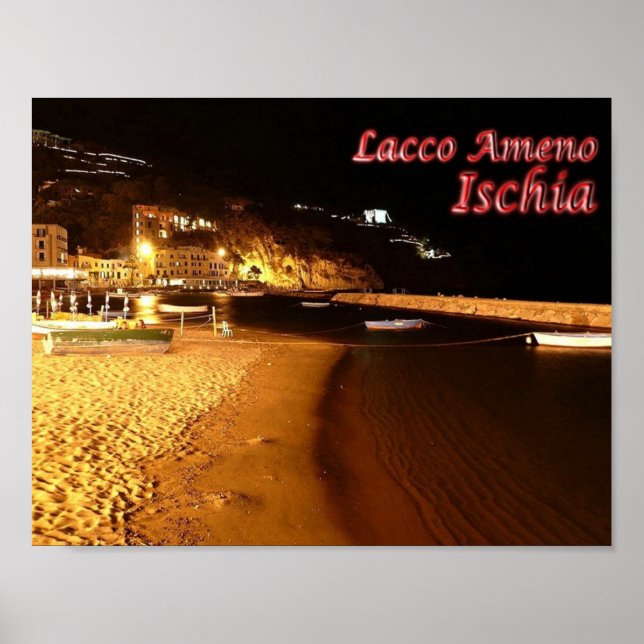 Affiche Italie - Campanie - Ischia Island - (Devant)
