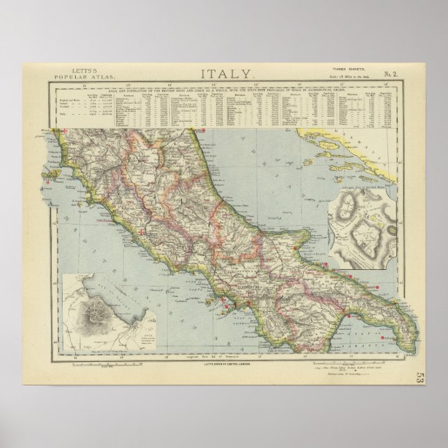 Affiche Italie centrale (Devant)
