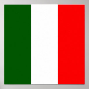 Affiche Italie Drapeau Italie Pays Accueil Ethnicité Pays