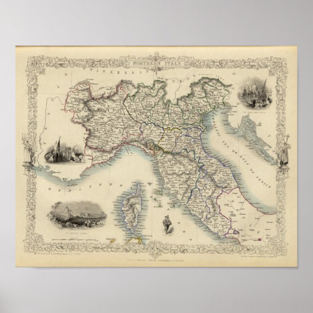 Affiche Italie du Nord 2 (Devant)