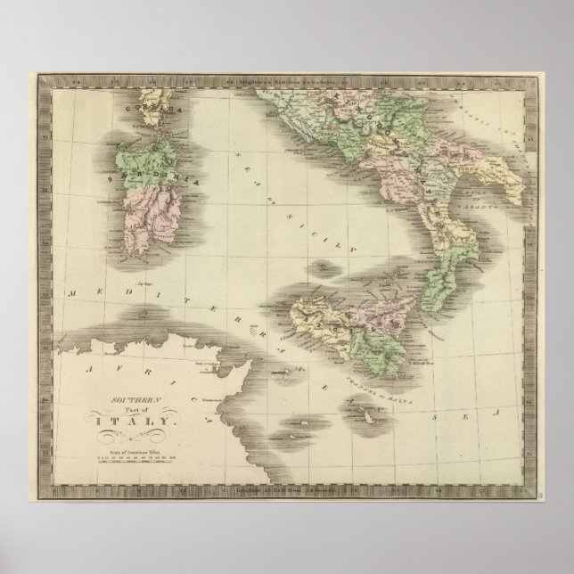 Affiche Italie du Sud 3 (Devant)