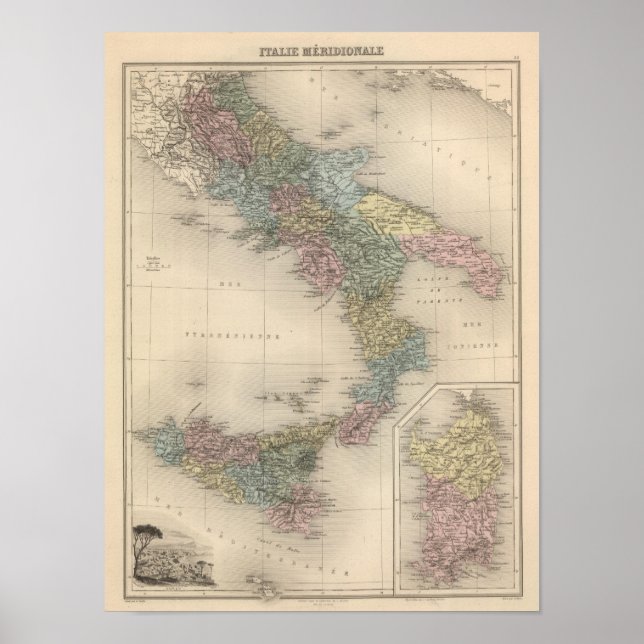 Affiche Italie du Sud 4 (Devant)