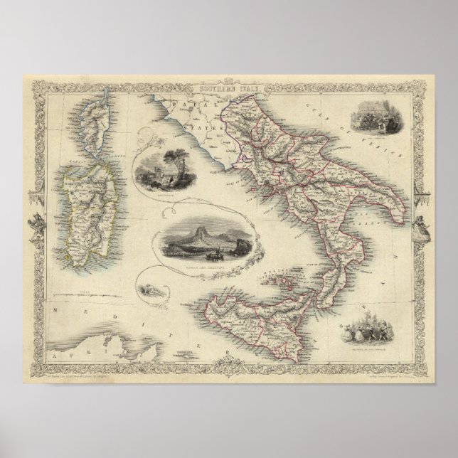 Affiche Italie du Sud 5 (Devant)