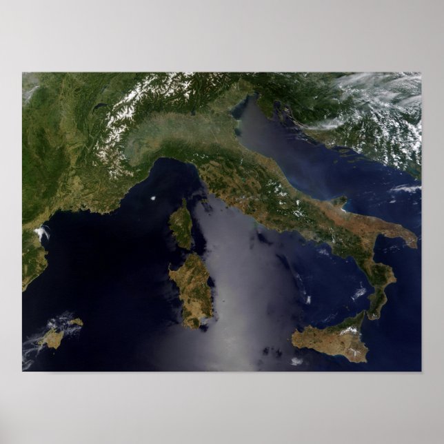 Affiche Italie et Sud-Est de la France (Devant)