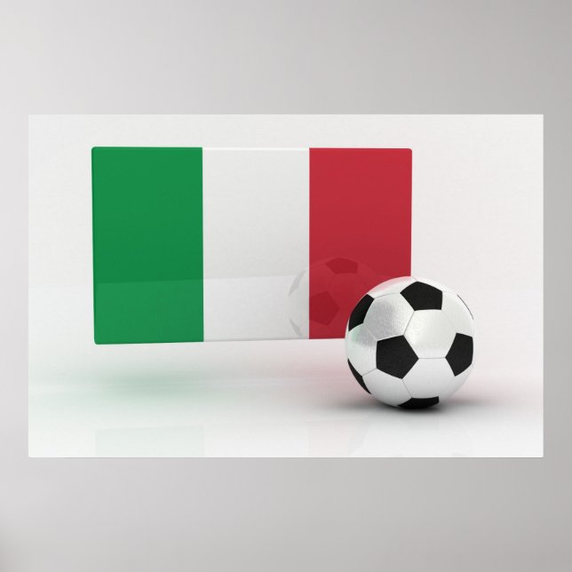 Affiche Italie Football (Devant)