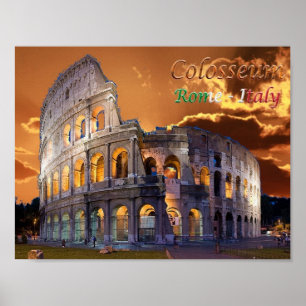 Affiche Italie - Latium - Rome -