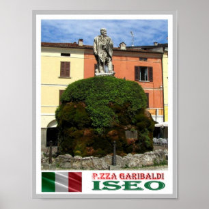 Affiche Italie - Lombardie - Iseo -