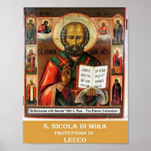 Affiche Italie - Lombardie - San Nicola di Mira -