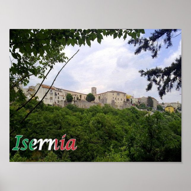 Affiche Italie - Molise - Isernia - Glimpse - (Devant)