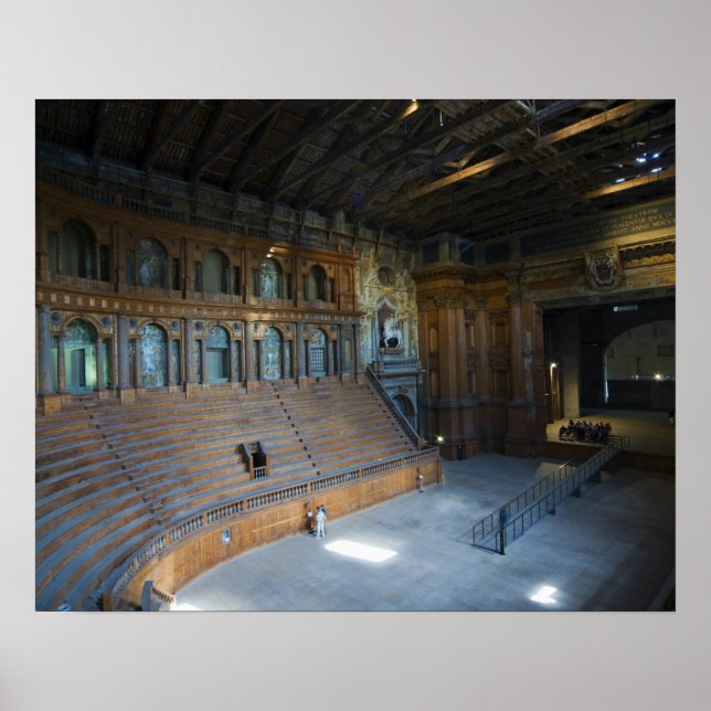 Affiche Italie, Parme, Teatro Farnese (Devant)