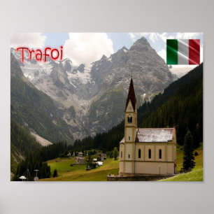 Affiche Italie - Trentin Alto Adige Südtirol - Trafoi -