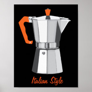 Affiche Italien Moka