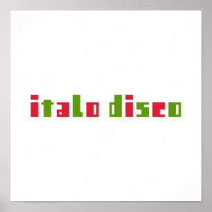 AFFICHE ITALO DISCO