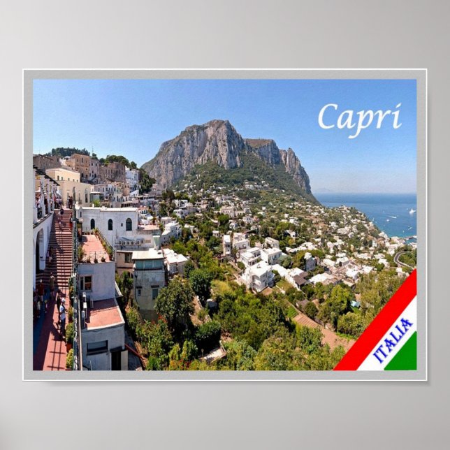 Affiche Italy - Campania - Capri - (Devant)
