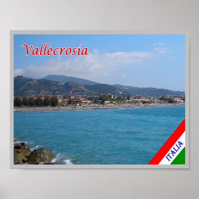 Affiche Italy - Liguria - Vallecrosia - (Devant)
