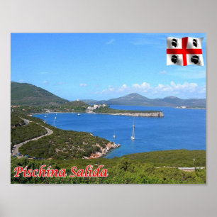 Affiche Italy - Sardinia - Alghero -
