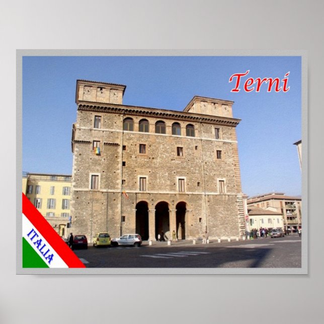 Affiche Italy - Umbria - Terni - (Devant)