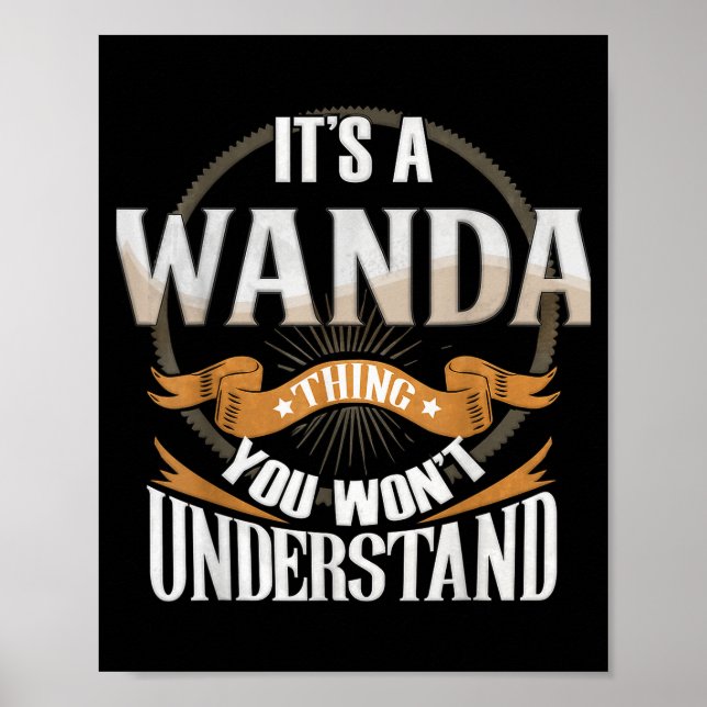 Affiche It's A Wanda Thing You Wont Understand  (Devant)