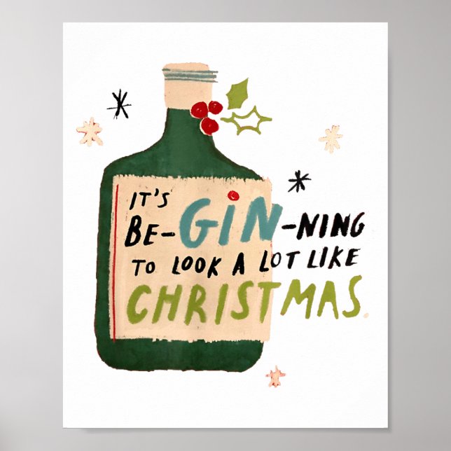 Affiche It's Beginning To Look A Lot Like Tails Funny Chri (Devant)