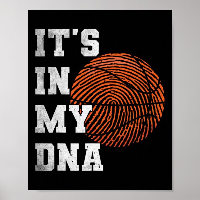 Affiche It's In My Genomic Code Sketll  (Devant)