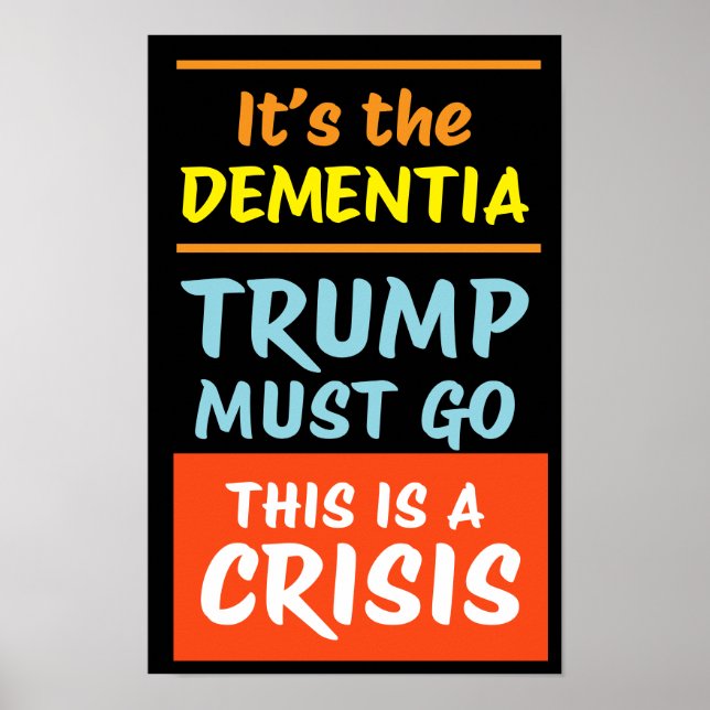 Affiche IT'S THE DEMENTIA | BO | Protest (Devant)
