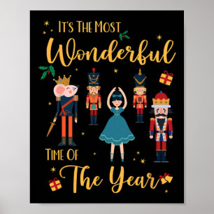 Affiche It's The Most Wonderful Time Of The Year Nutcracke