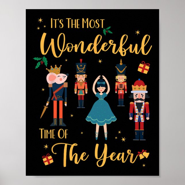 Affiche It's The Most Wonderful Time Of The Year Nutcracke (Devant)