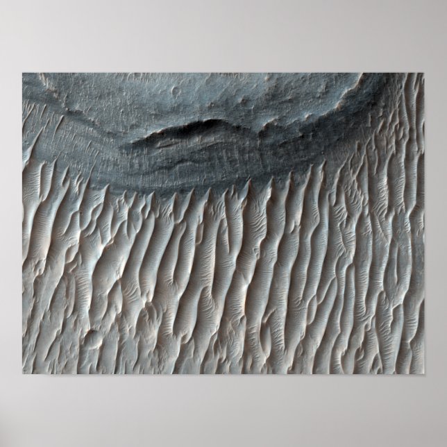Affiche Ius Chasma, un grand canyon sur Mars (Devant)