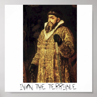 AFFICHE IVAN LE TERRIBLE