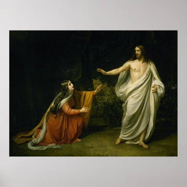 Affiche Ivanov's Christ's Appearance to Mary Magdalene (Devant)
